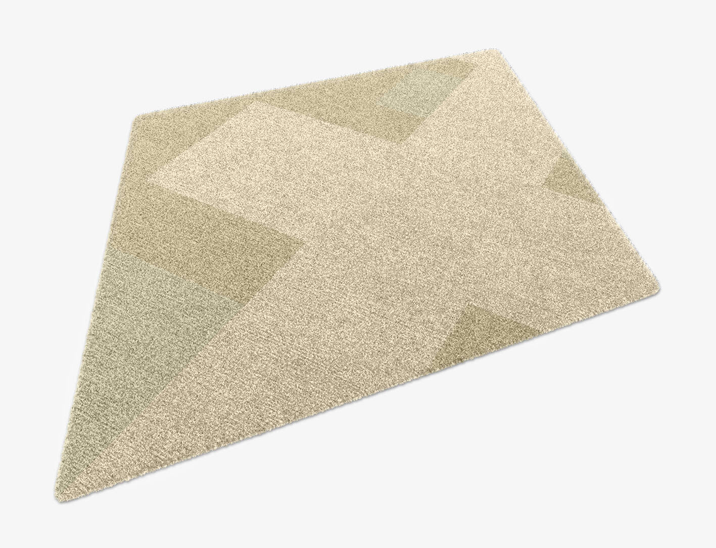 Beni  Diamond Hand Knotted Tibetan Wool Custom Rug by Rug Artisan