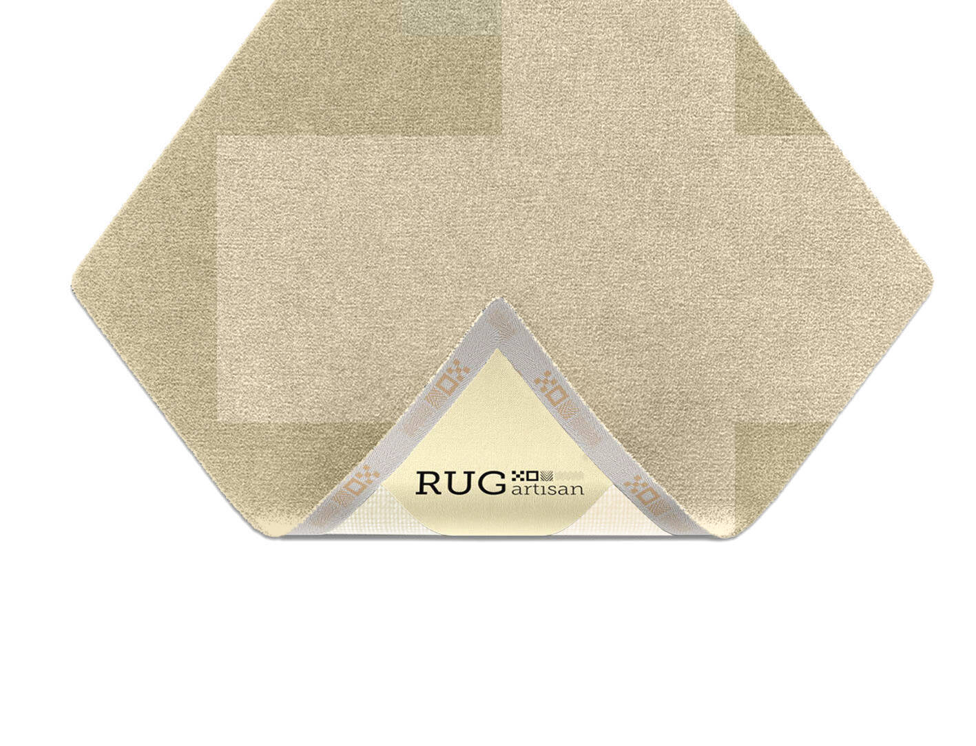 Beni  Diamond Hand Knotted Tibetan Wool Custom Rug by Rug Artisan