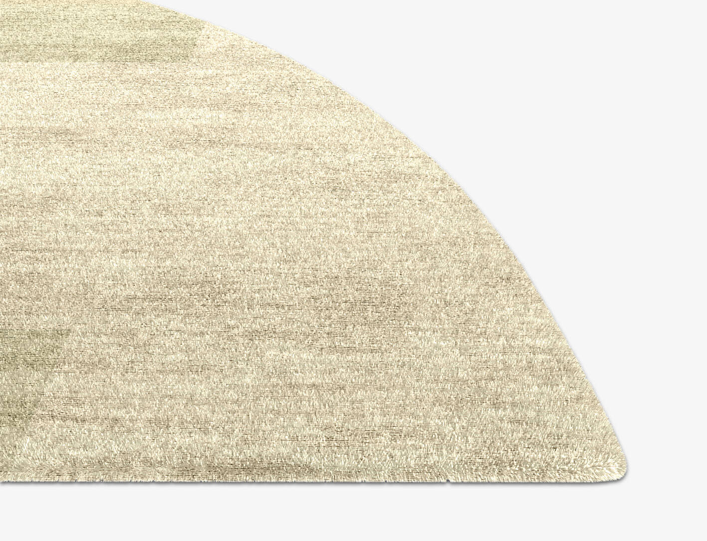 Beni  Halfmoon Hand Knotted Bamboo Silk Custom Rug by Rug Artisan