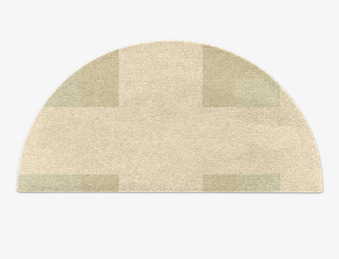Beni  Halfmoon Hand Knotted Tibetan Wool Custom Rug by Rug Artisan