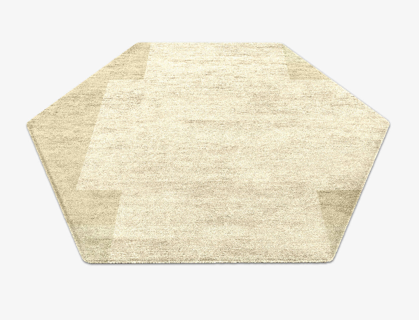 Beni  Hexagon Hand Knotted Bamboo Silk Custom Rug by Rug Artisan