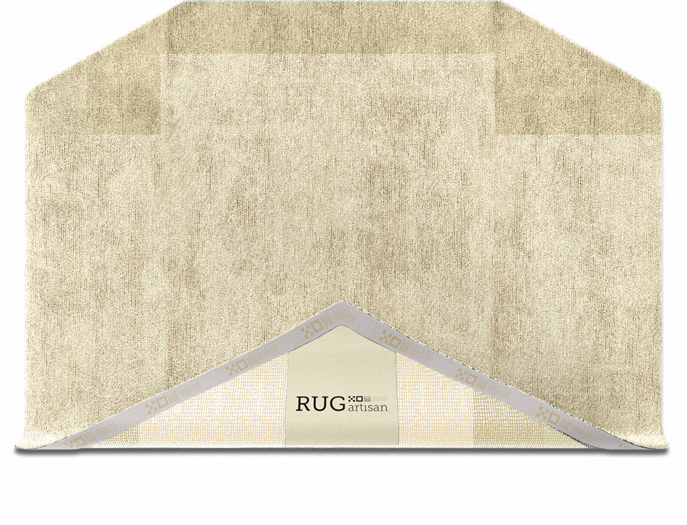 Beni  Hexagon Hand Knotted Bamboo Silk Custom Rug by Rug Artisan