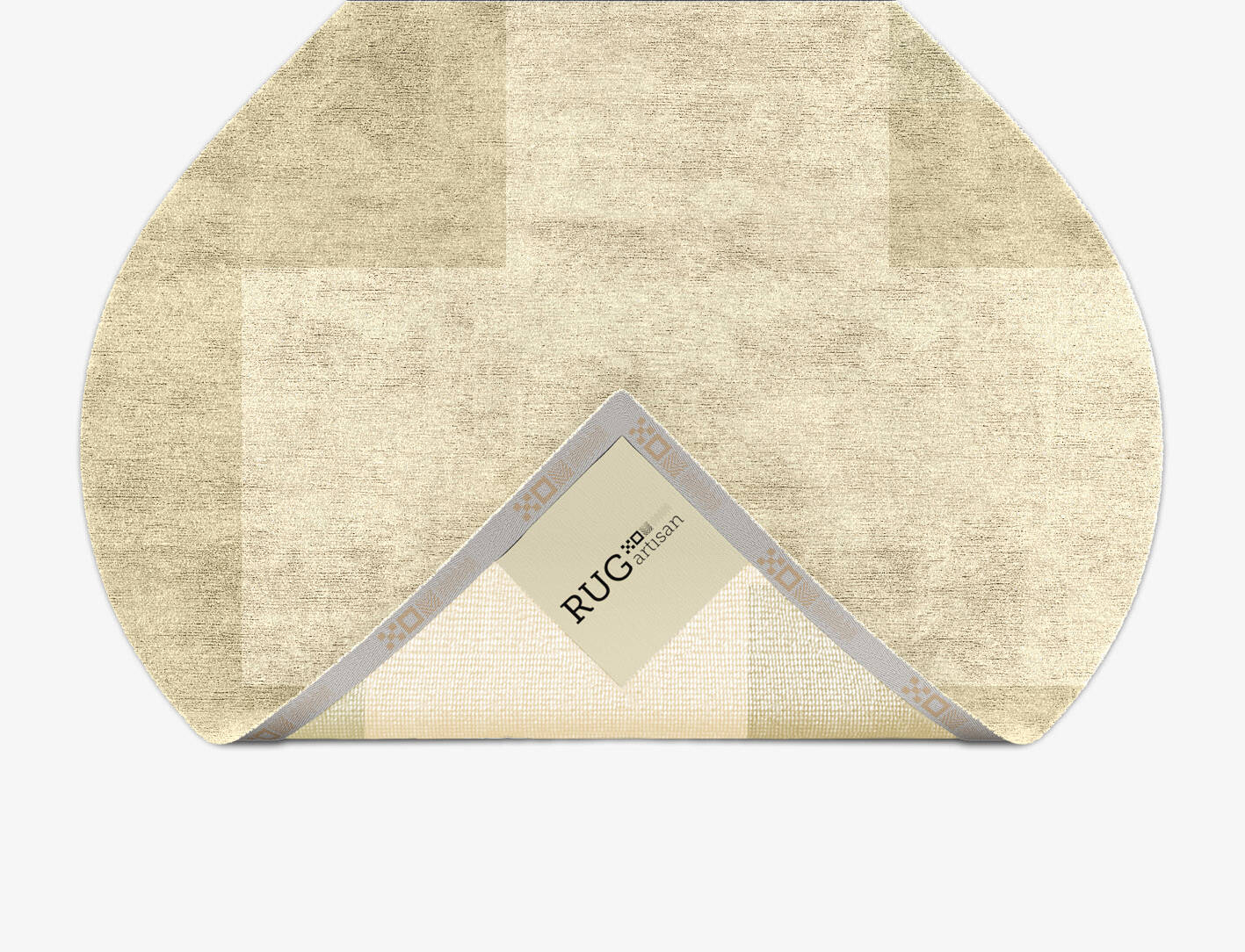 Beni  Ogee Hand Knotted Bamboo Silk Custom Rug by Rug Artisan