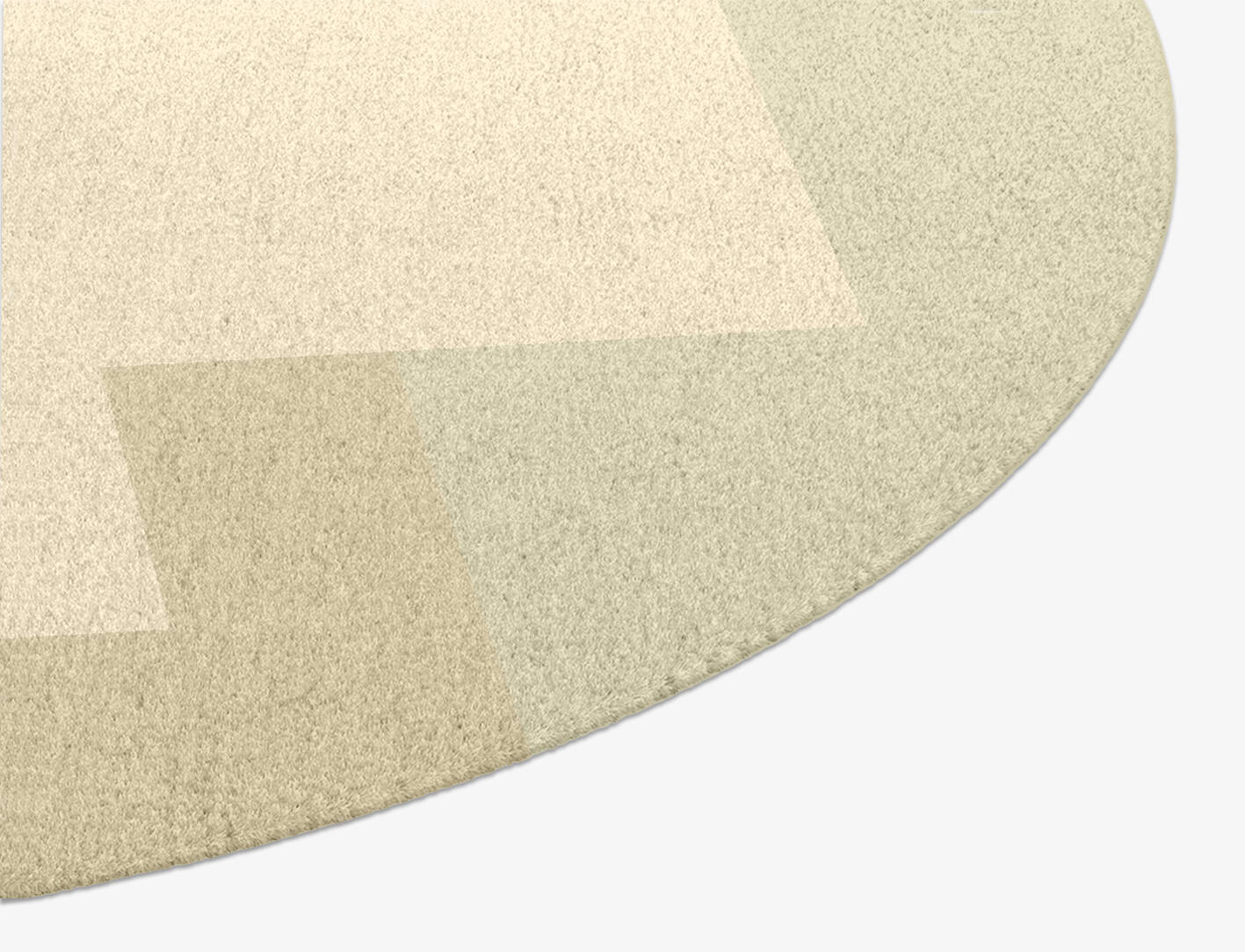 Beni  Oval Hand Knotted Tibetan Wool Custom Rug by Rug Artisan
