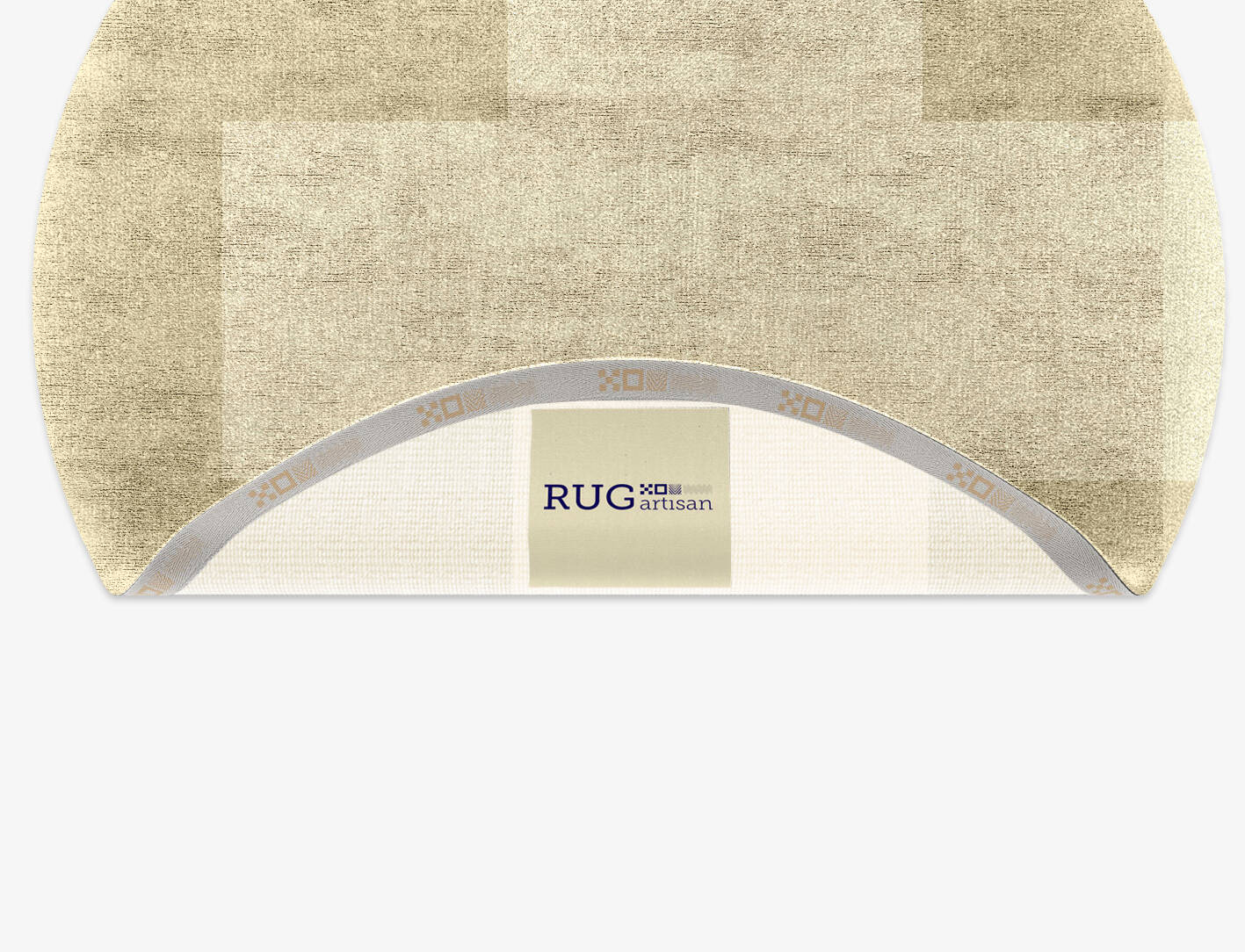 Beni  Round Hand Knotted Bamboo Silk Custom Rug by Rug Artisan