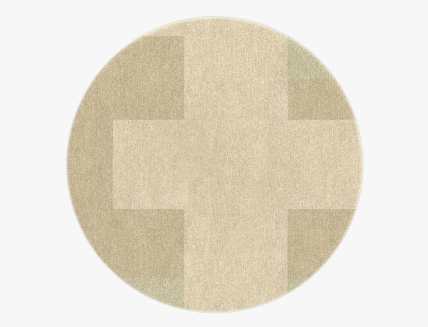 Beni  Round Hand Knotted Tibetan Wool Custom Rug by Rug Artisan