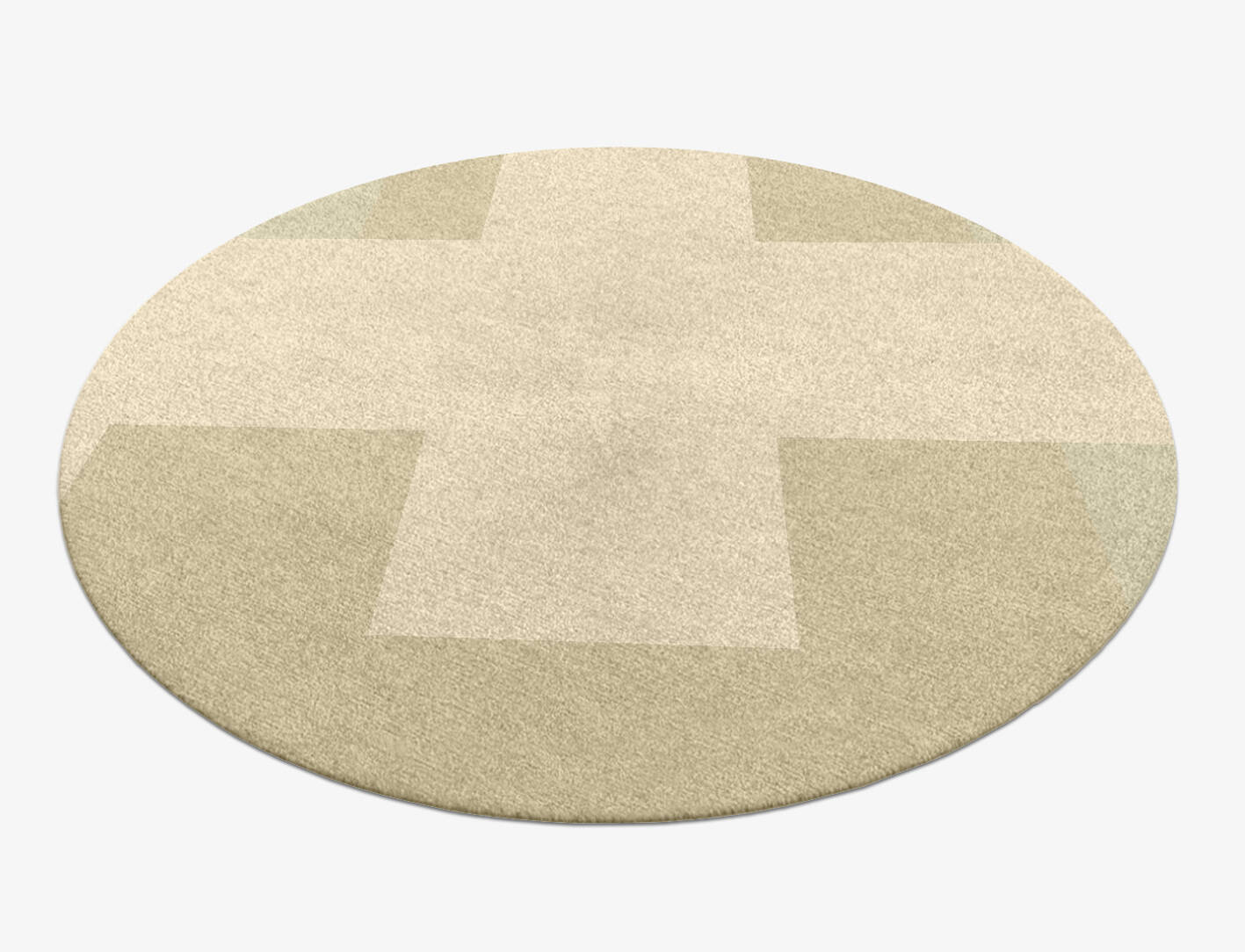 Beni  Round Hand Knotted Tibetan Wool Custom Rug by Rug Artisan