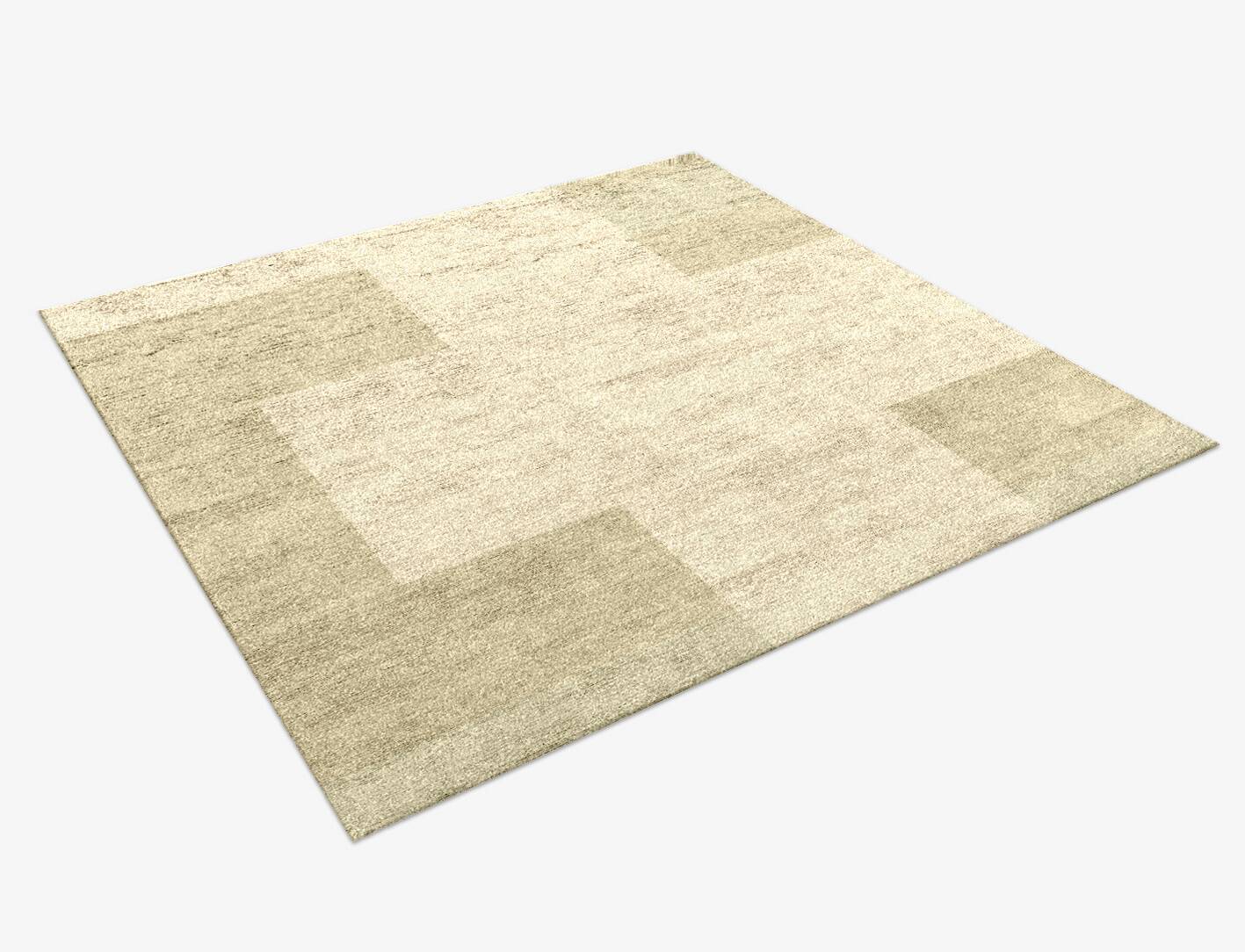 Beni  Square Hand Knotted Bamboo Silk Custom Rug by Rug Artisan