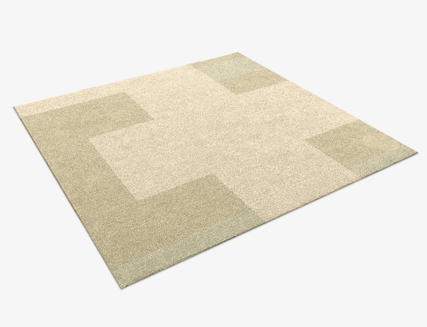 Beni  Square Hand Knotted Tibetan Wool Custom Rug by Rug Artisan