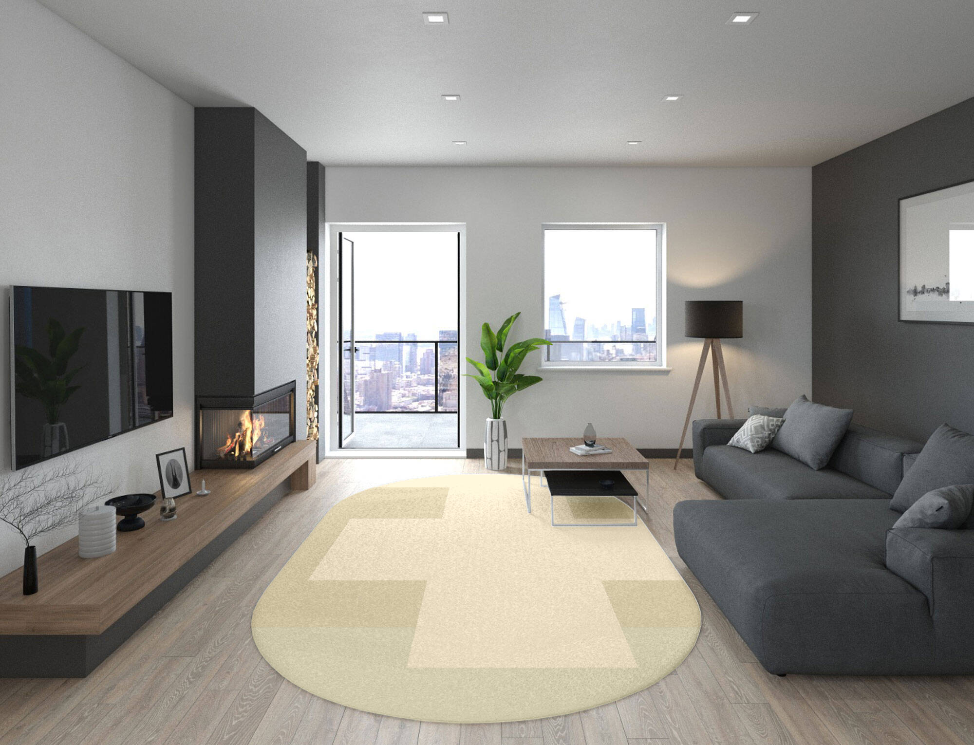 Beni  Capsule Hand Tufted Pure Wool Custom Rug by Rug Artisan