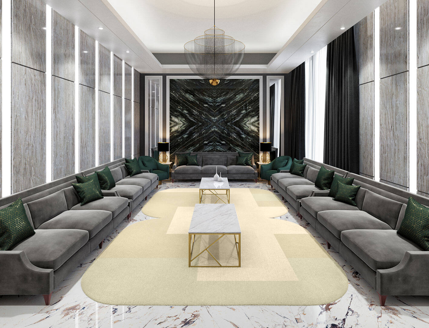 Beni  Eight Hand Tufted Pure Wool Custom Rug by Rug Artisan