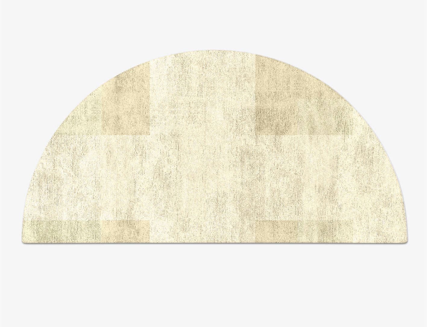 Beni  Halfmoon Hand Tufted Bamboo Silk Custom Rug by Rug Artisan