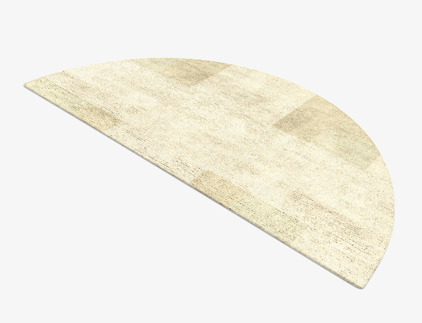 Beni  Halfmoon Hand Tufted Bamboo Silk Custom Rug by Rug Artisan