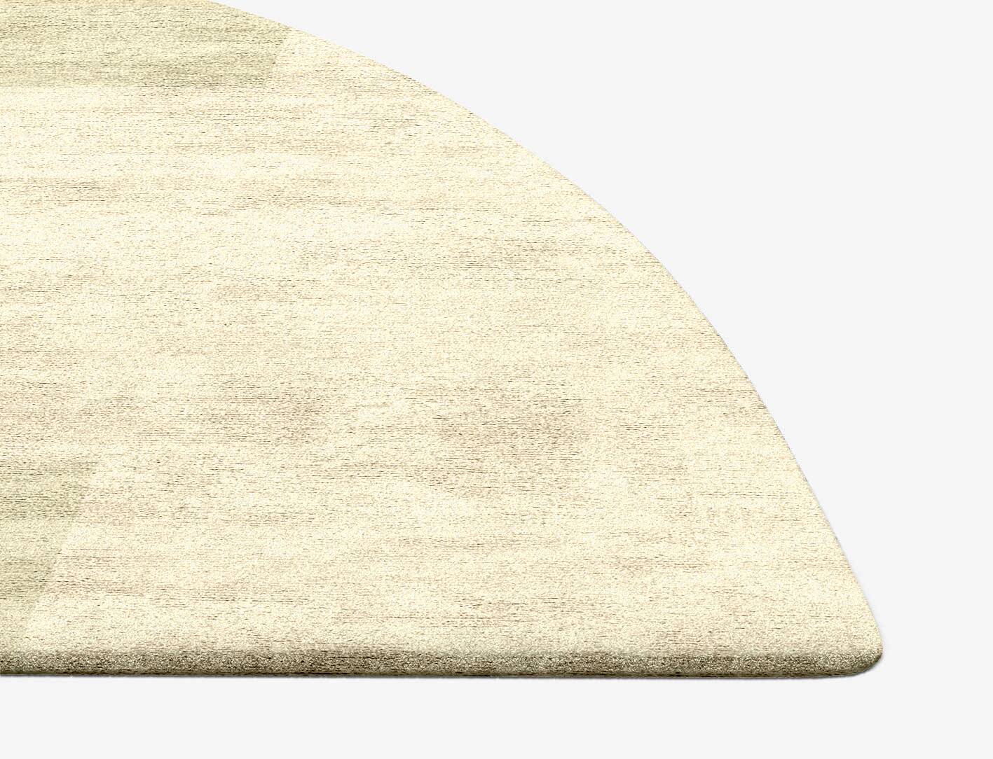 Beni  Halfmoon Hand Tufted Bamboo Silk Custom Rug by Rug Artisan