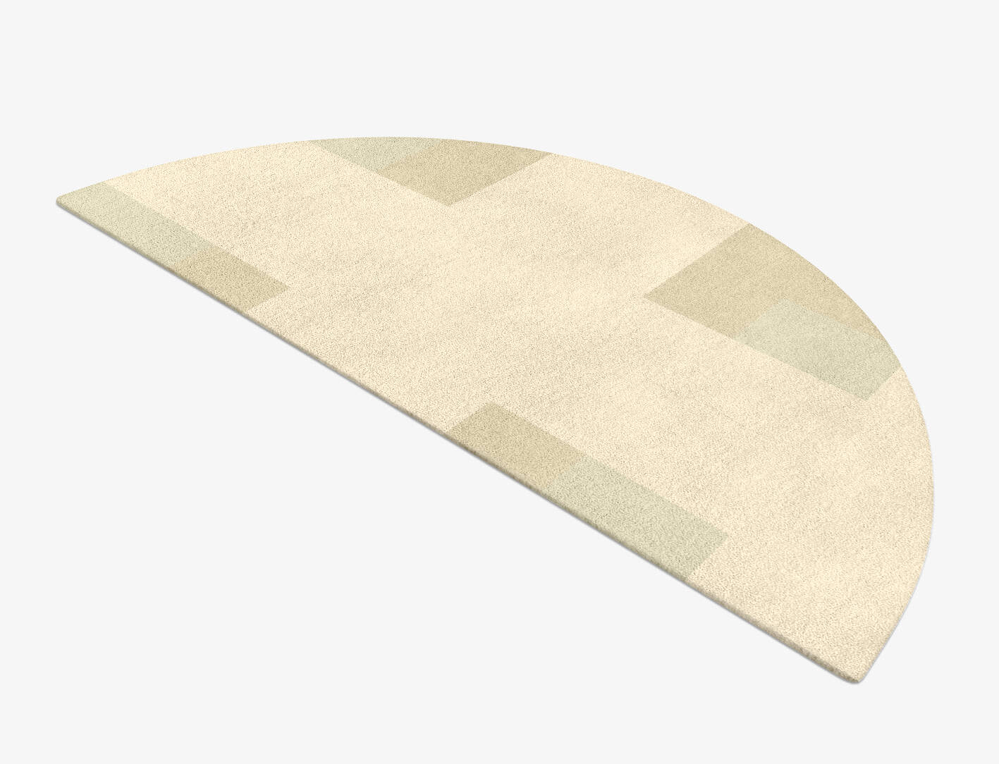 Beni  Halfmoon Hand Tufted Pure Wool Custom Rug by Rug Artisan