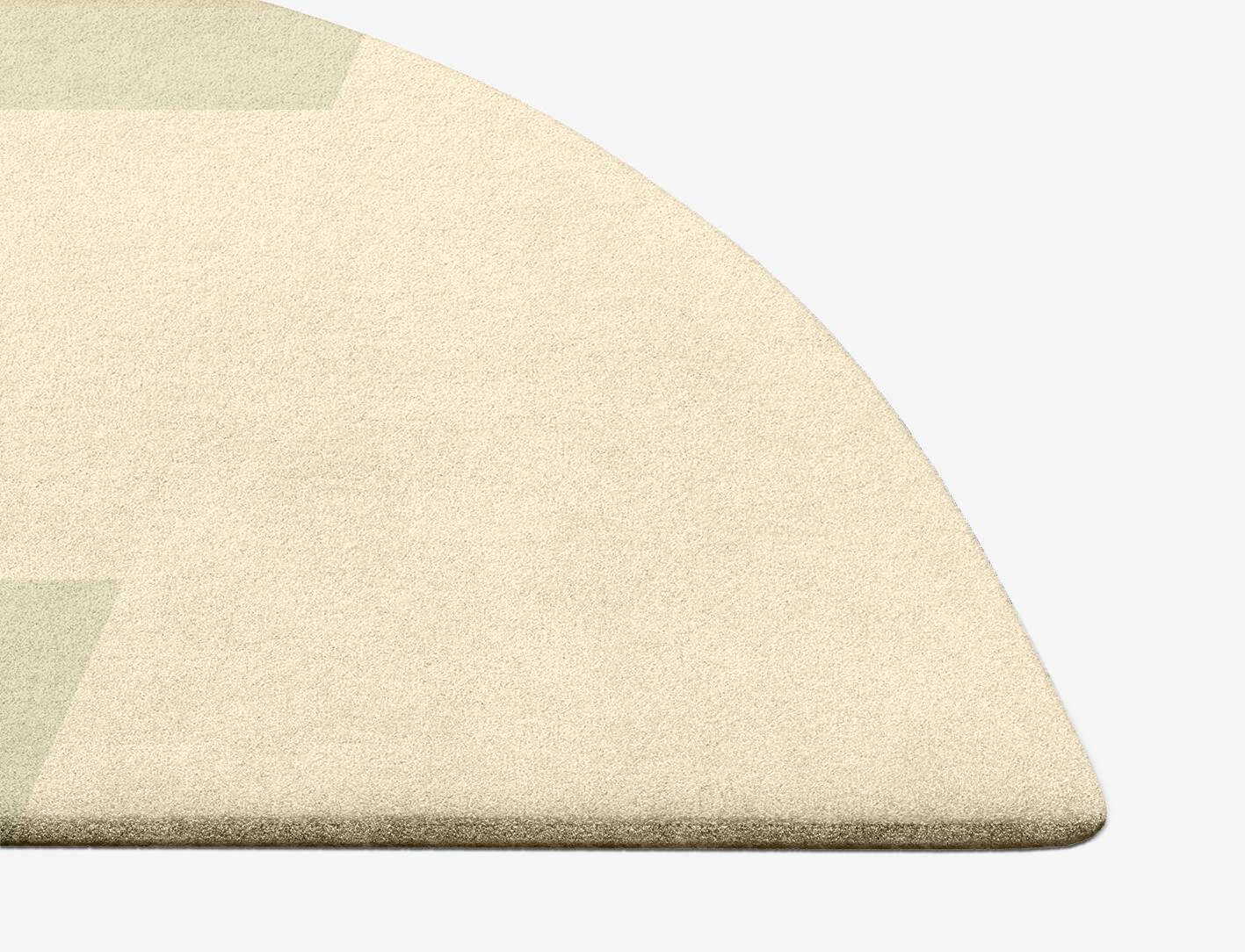 Beni  Halfmoon Hand Tufted Pure Wool Custom Rug by Rug Artisan
