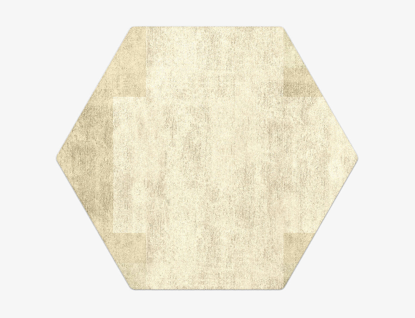 Beni  Hexagon Hand Tufted Bamboo Silk Custom Rug by Rug Artisan