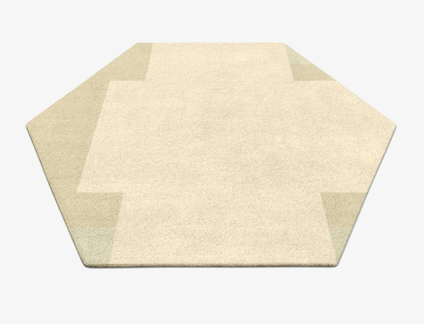 Beni  Hexagon Hand Tufted Pure Wool Custom Rug by Rug Artisan