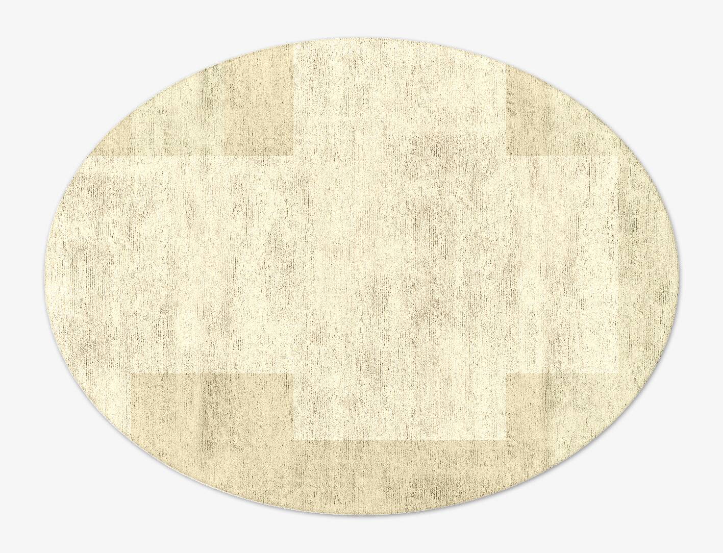 Beni  Oval Hand Tufted Bamboo Silk Custom Rug by Rug Artisan