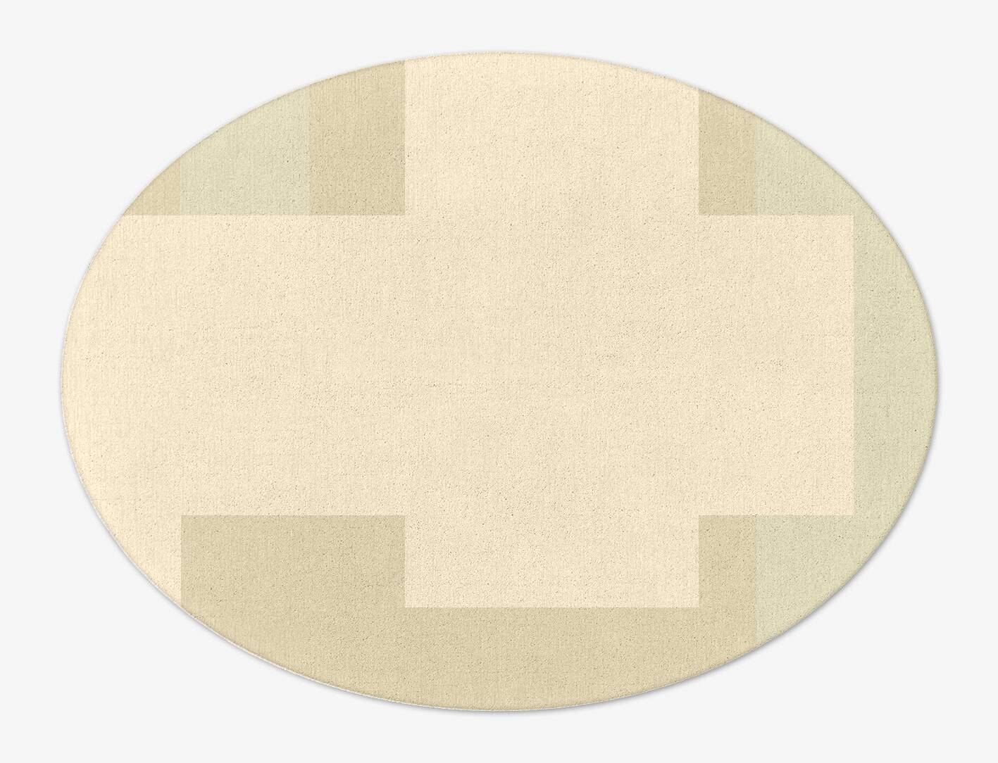 Beni  Oval Hand Tufted Pure Wool Custom Rug by Rug Artisan
