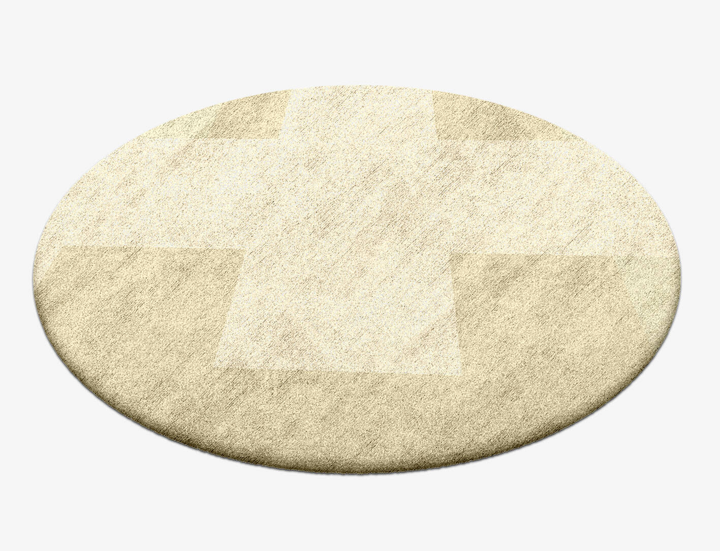 Beni  Round Hand Tufted Bamboo Silk Custom Rug by Rug Artisan