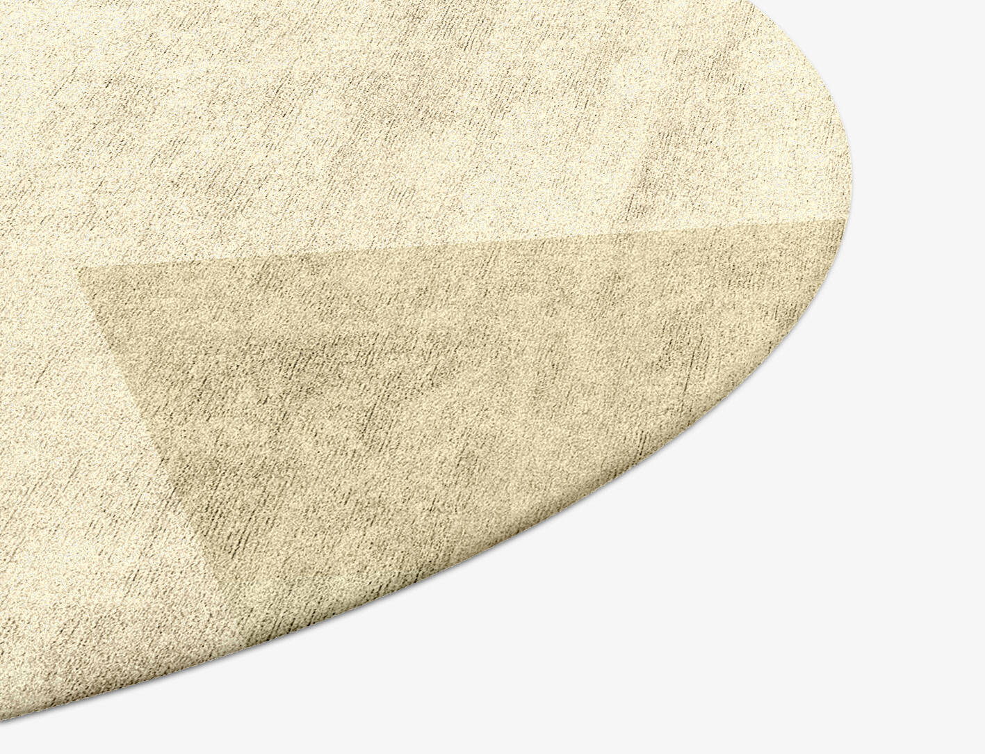 Beni  Round Hand Tufted Bamboo Silk Custom Rug by Rug Artisan