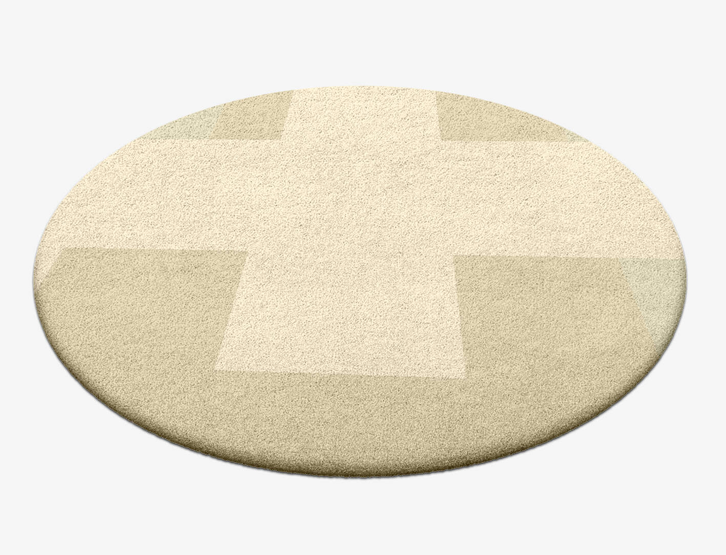 Beni  Round Hand Tufted Pure Wool Custom Rug by Rug Artisan