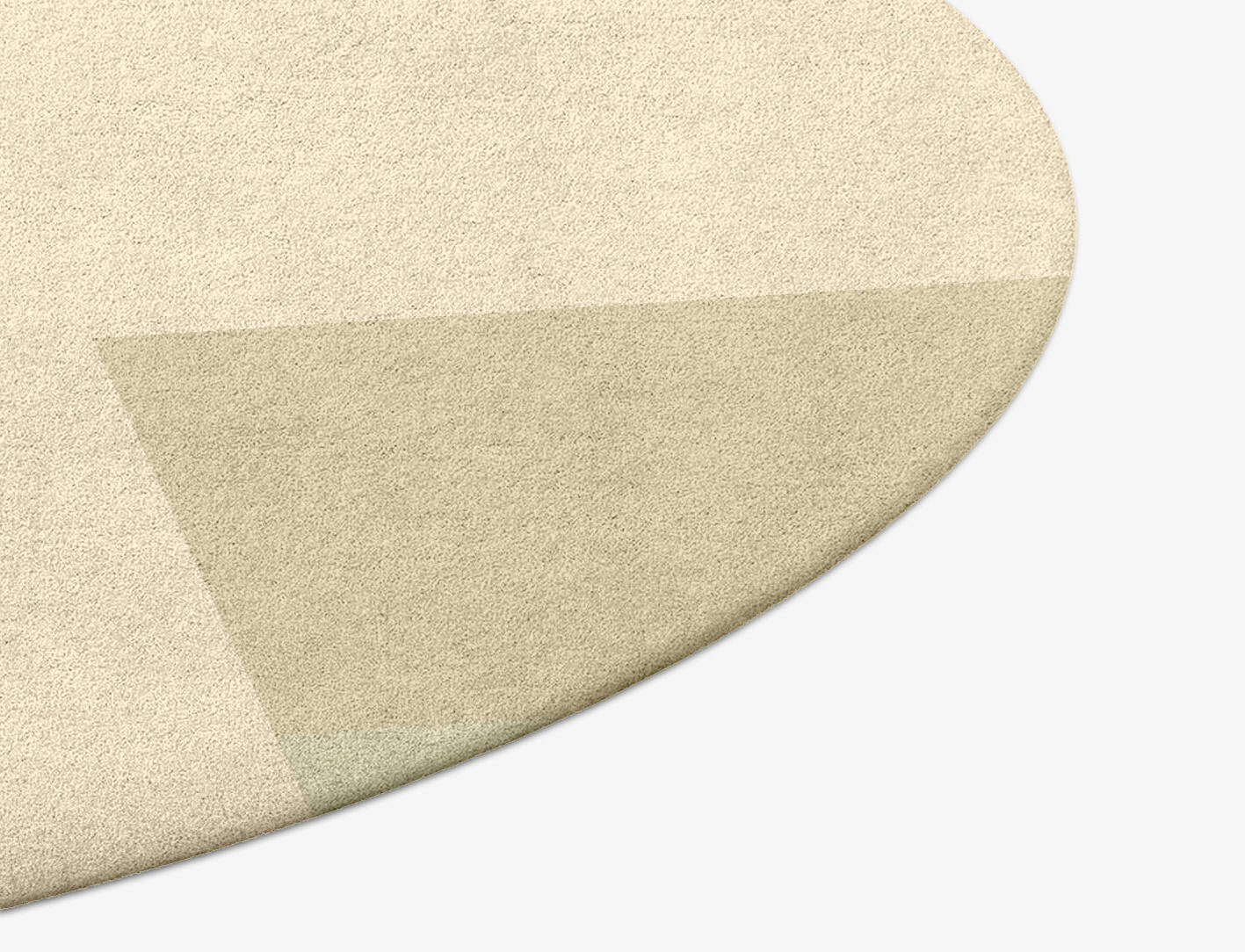 Beni  Round Hand Tufted Pure Wool Custom Rug by Rug Artisan
