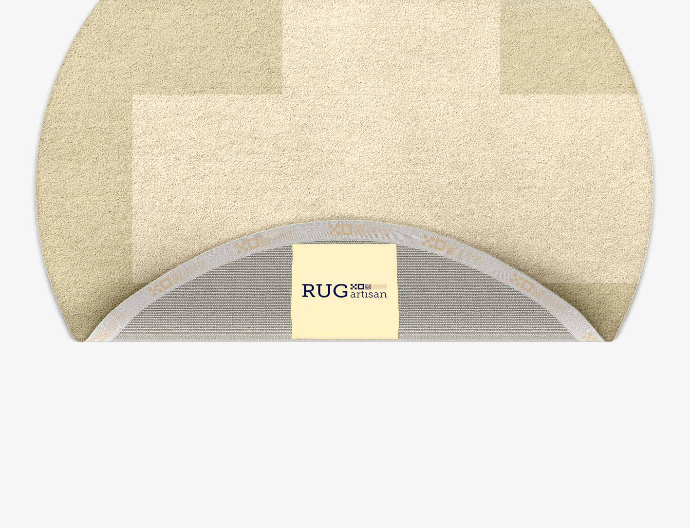Beni  Round Hand Tufted Pure Wool Custom Rug by Rug Artisan