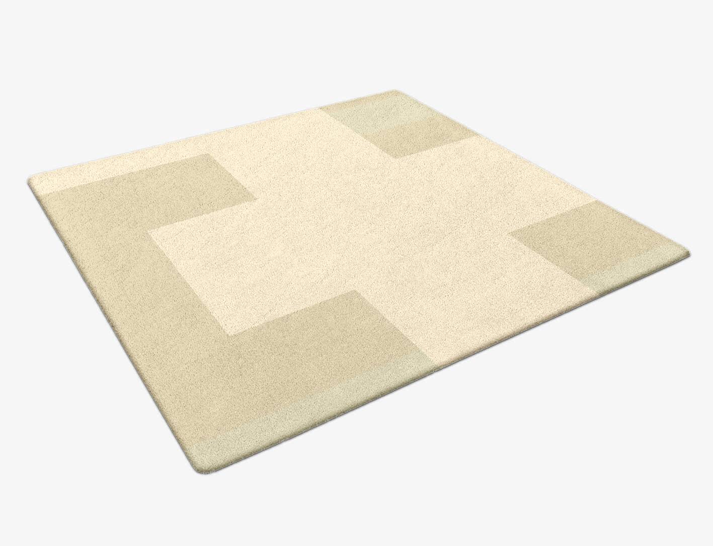 Beni  Square Hand Tufted Pure Wool Custom Rug by Rug Artisan