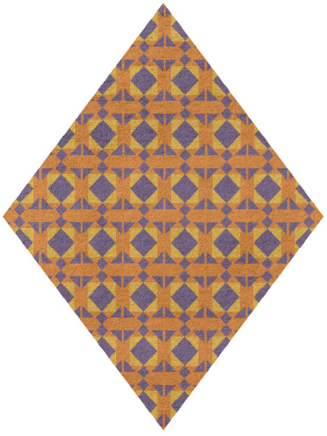 Berber Geometric Diamond Hand Tufted Pure Wool Custom Rug by Rug Artisan
