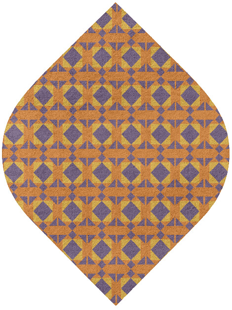 Berber Geometric Ogee Hand Tufted Pure Wool Custom Rug by Rug Artisan