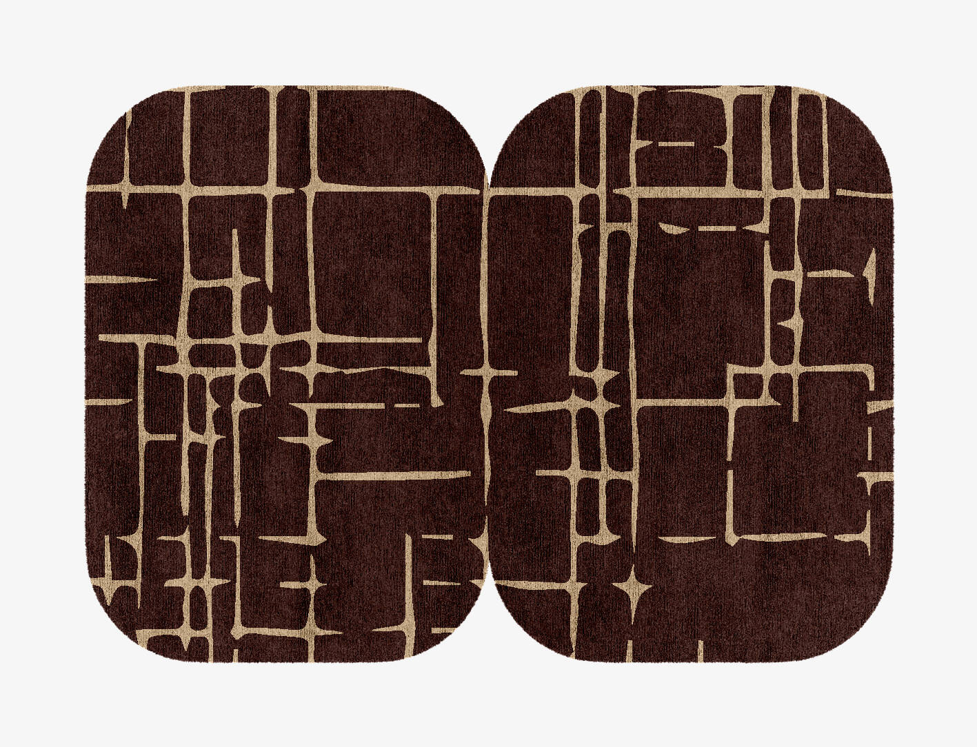 Birr Minimalist Eight Hand Knotted Bamboo Silk Custom Rug by Rug Artisan