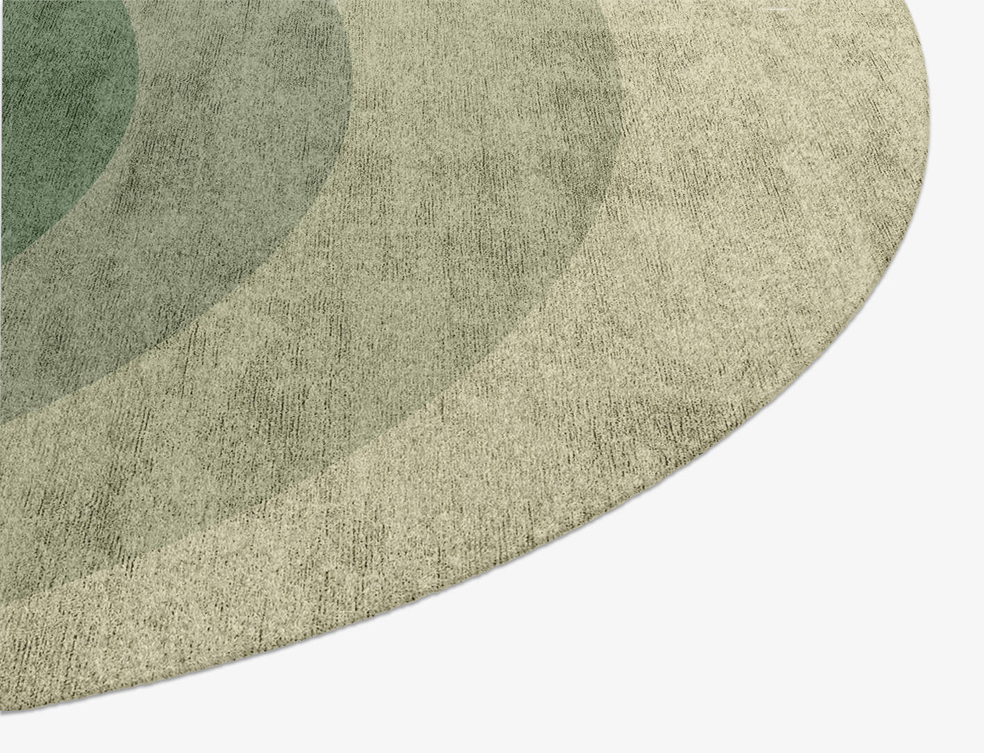 Blackwell Gradation Oval Hand Knotted Bamboo Silk Custom Rug by Rug Artisan
