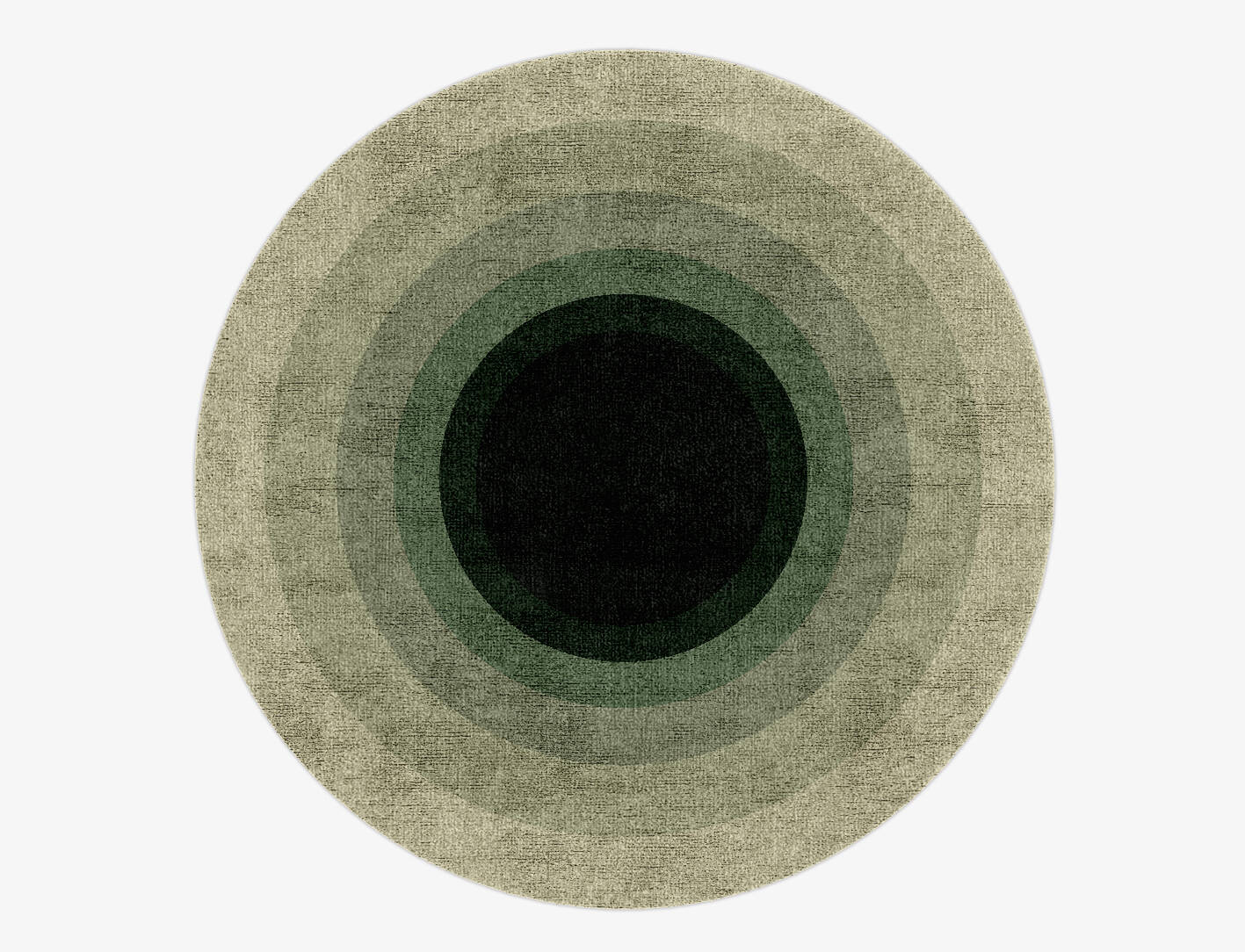 Blackwell Gradation Round Hand Knotted Bamboo Silk Custom Rug by Rug Artisan