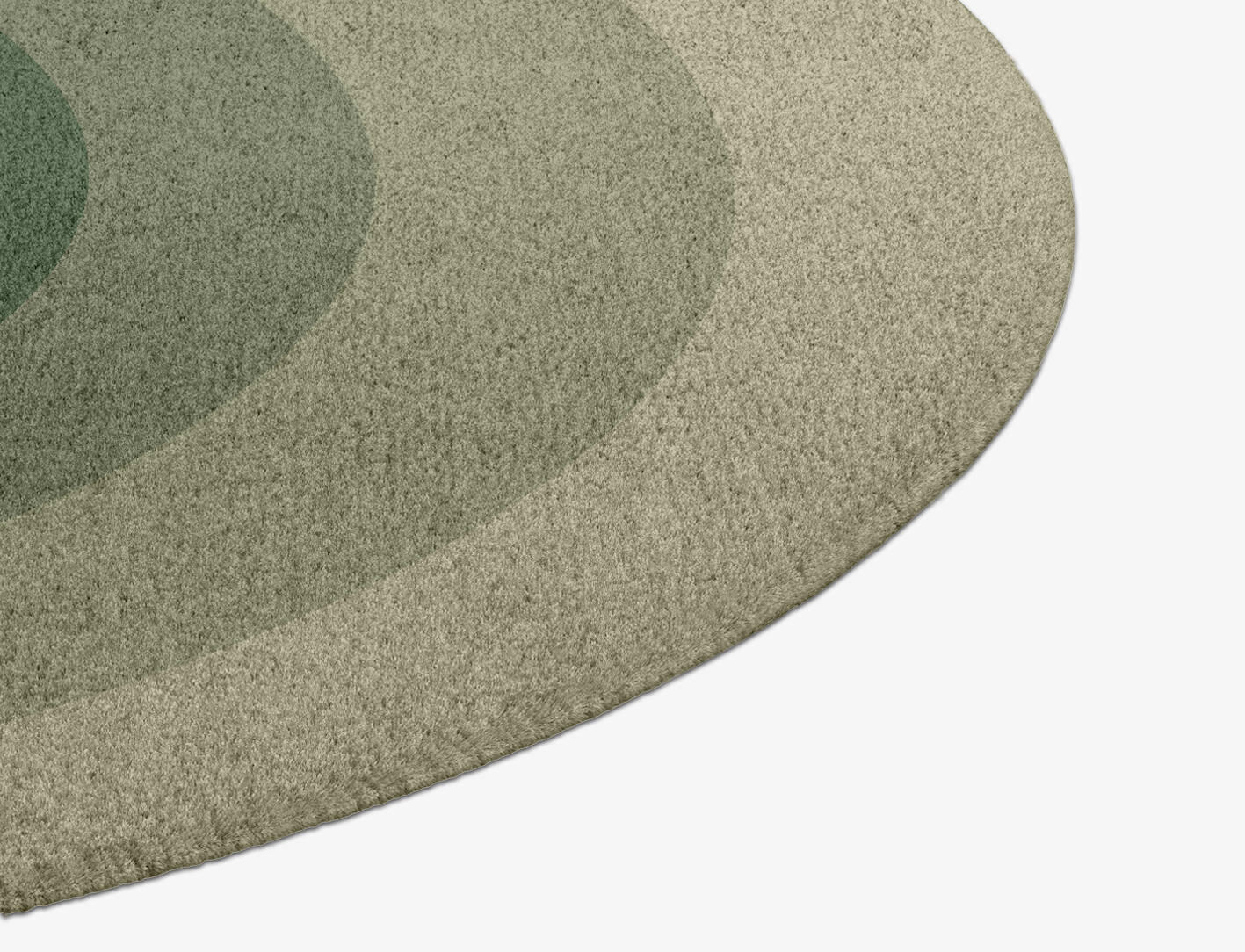 Blackwell Gradation Round Hand Knotted Tibetan Wool Custom Rug by Rug Artisan