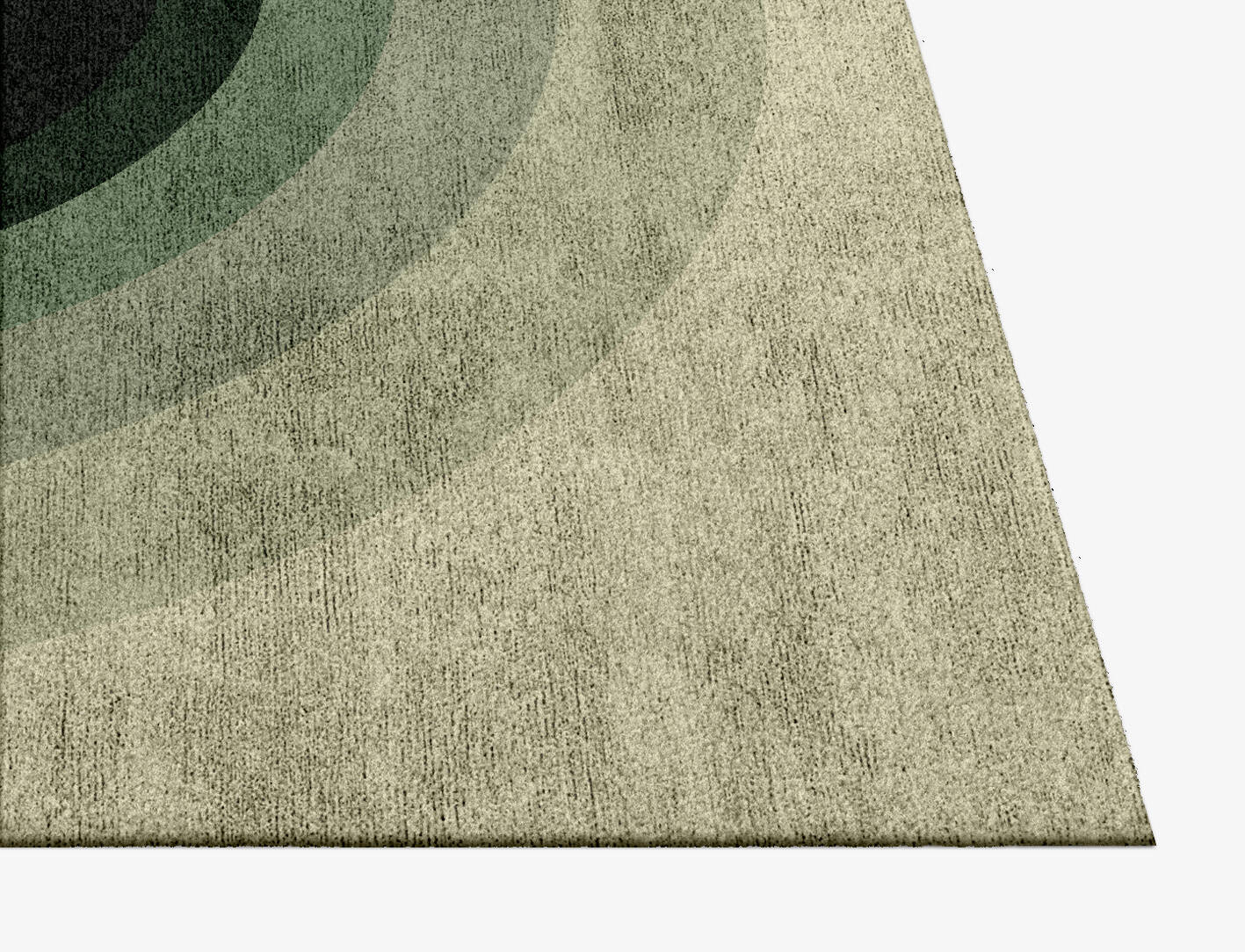 Blackwell Gradation Square Hand Knotted Bamboo Silk Custom Rug by Rug Artisan