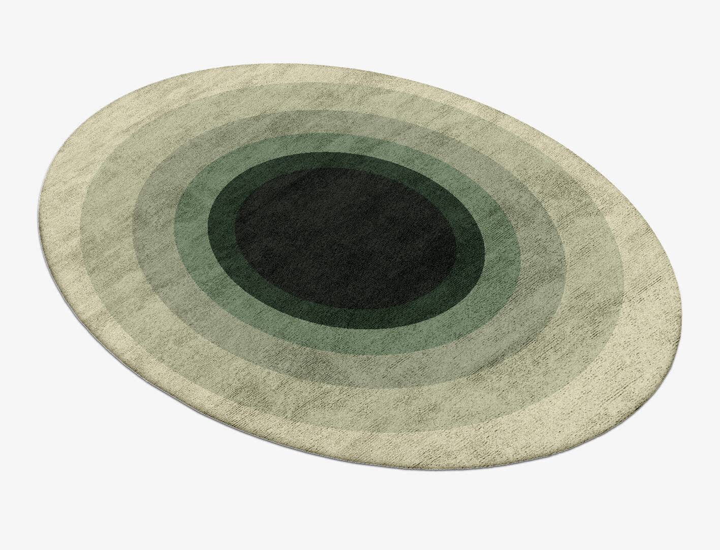 Blackwell Gradation Oval Hand Tufted Bamboo Silk Custom Rug by Rug Artisan