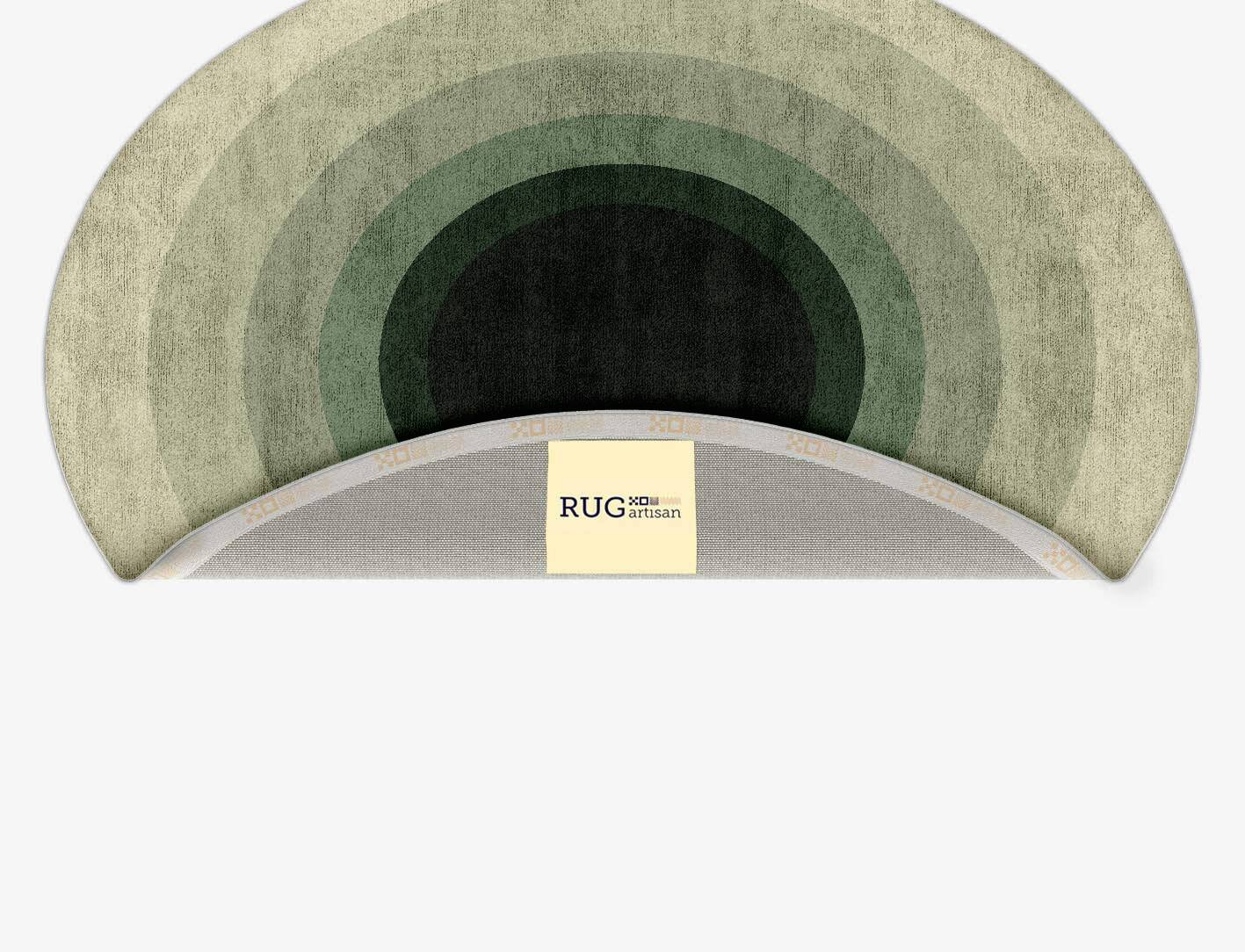 Blackwell Gradation Oval Hand Tufted Bamboo Silk Custom Rug by Rug Artisan