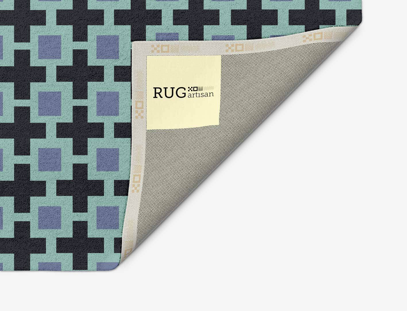 Blacross Geometric Arch Hand Tufted Pure Wool Custom Rug by Rug Artisan