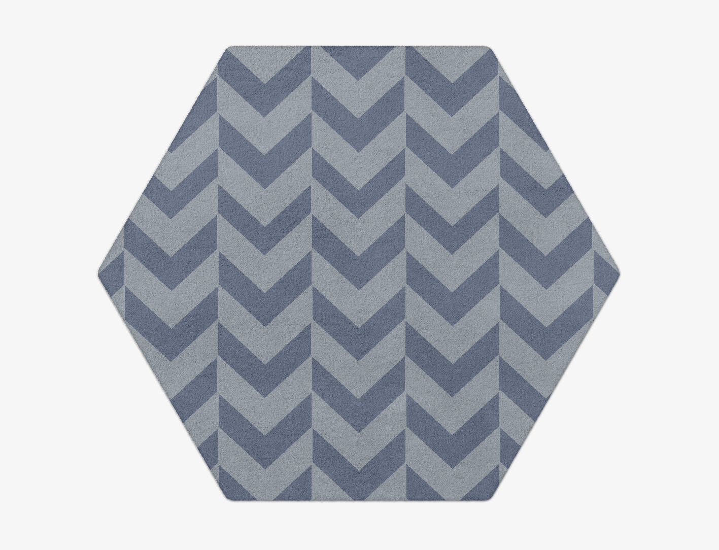 Blazon Geometric Hexagon Hand Tufted Pure Wool Custom Rug by Rug Artisan