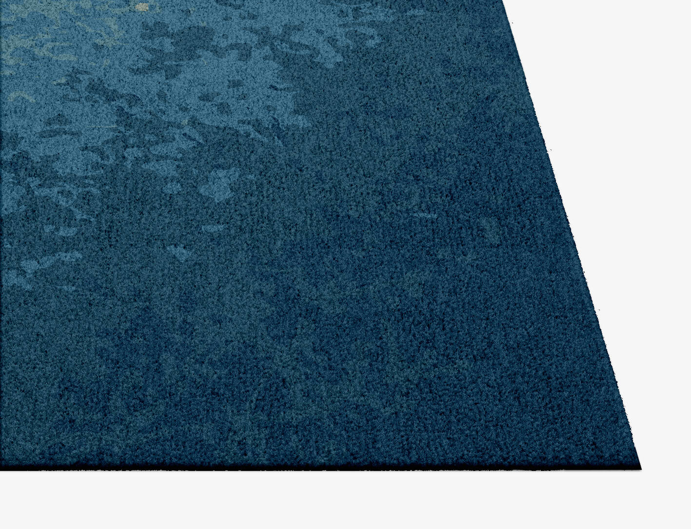 Blizzard Gradation Square Hand Knotted Tibetan Wool Custom Rug by Rug Artisan