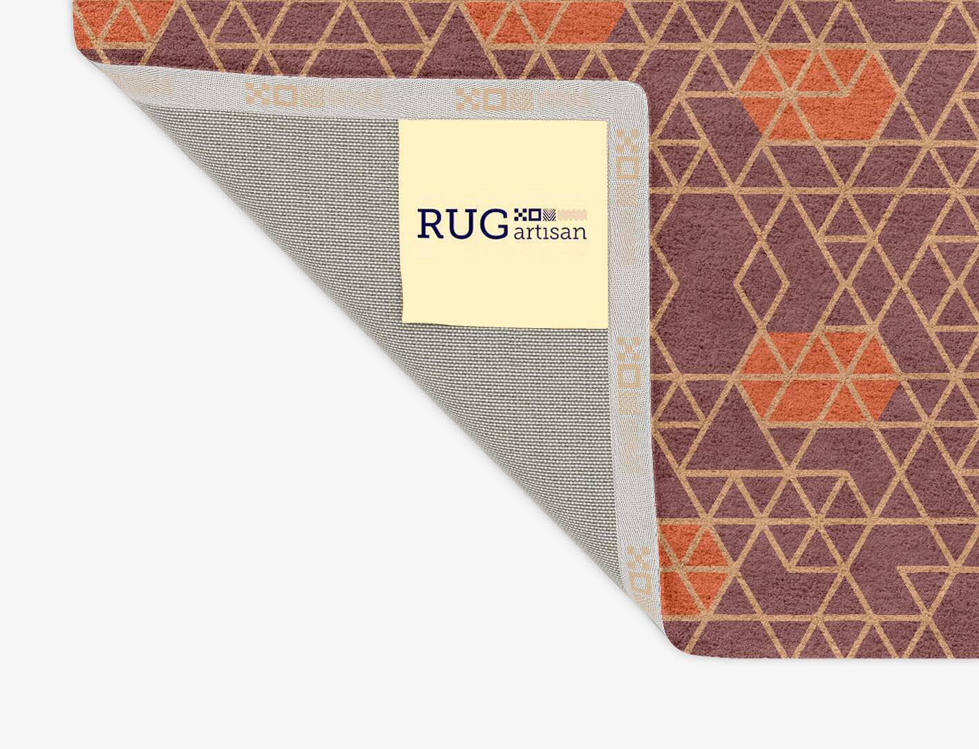 Blueprint Modern Geometrics Rectangle Hand Tufted Pure Wool Custom Rug by Rug Artisan
