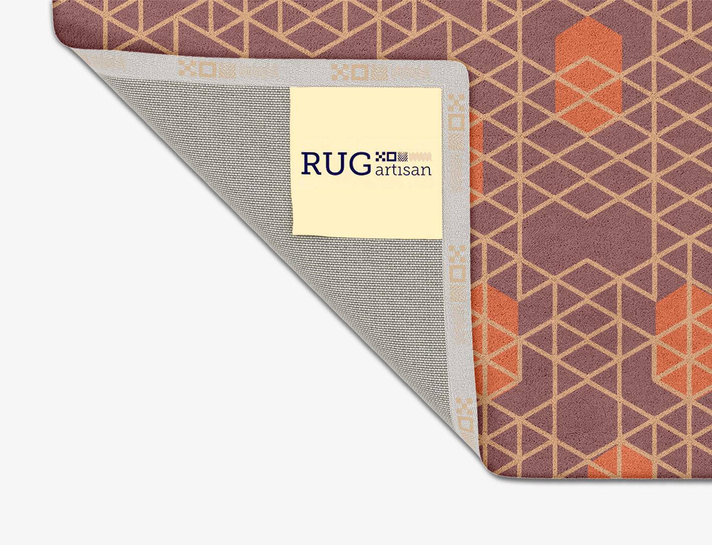 Blueprint Modern Geometrics Square Hand Tufted Pure Wool Custom Rug by Rug Artisan
