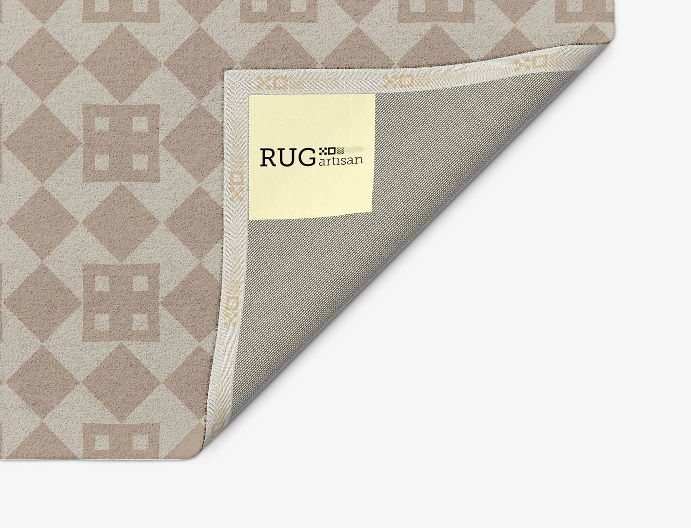 Board Geometric Arch Hand Tufted Pure Wool Custom Rug by Rug Artisan