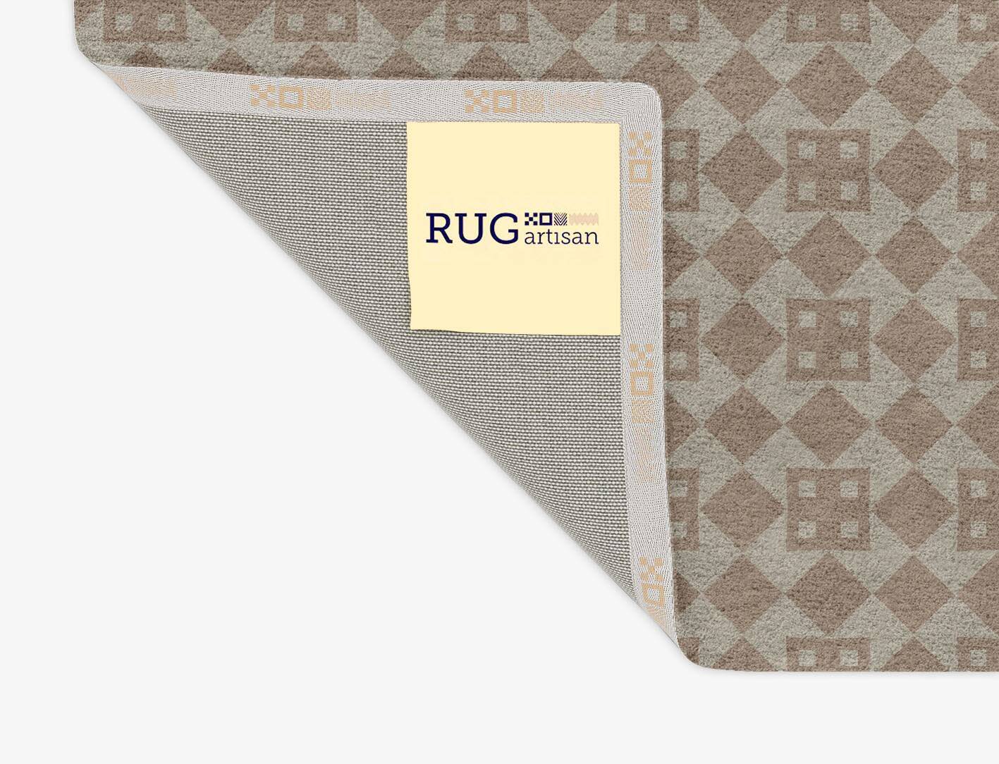 Board Geometric Rectangle Hand Tufted Pure Wool Custom Rug by Rug Artisan