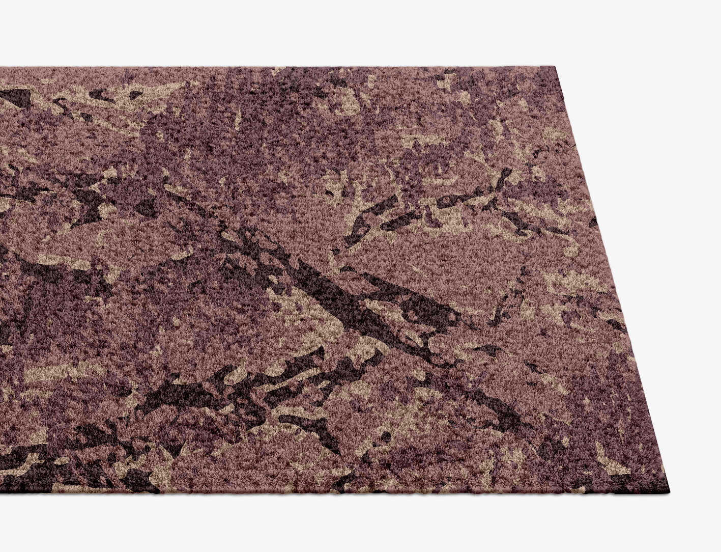 Boughs Surface Art Runner Hand Knotted Tibetan Wool Custom Rug by Rug Artisan
