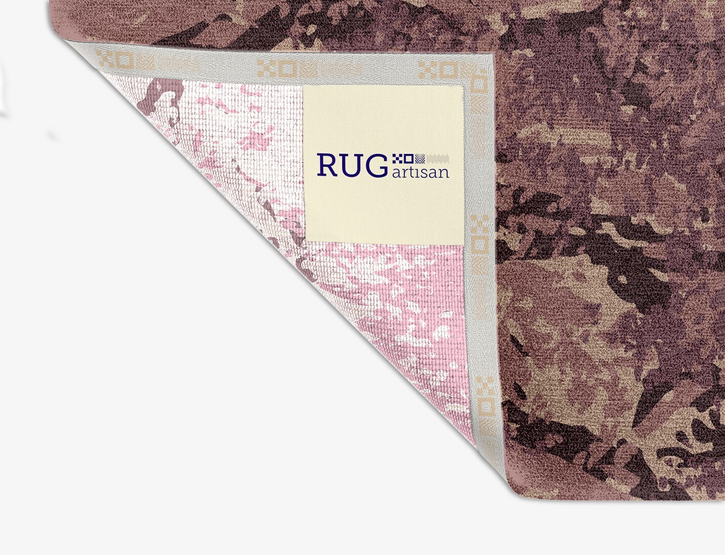 Boughs Surface Art Square Hand Knotted Tibetan Wool Custom Rug by Rug Artisan