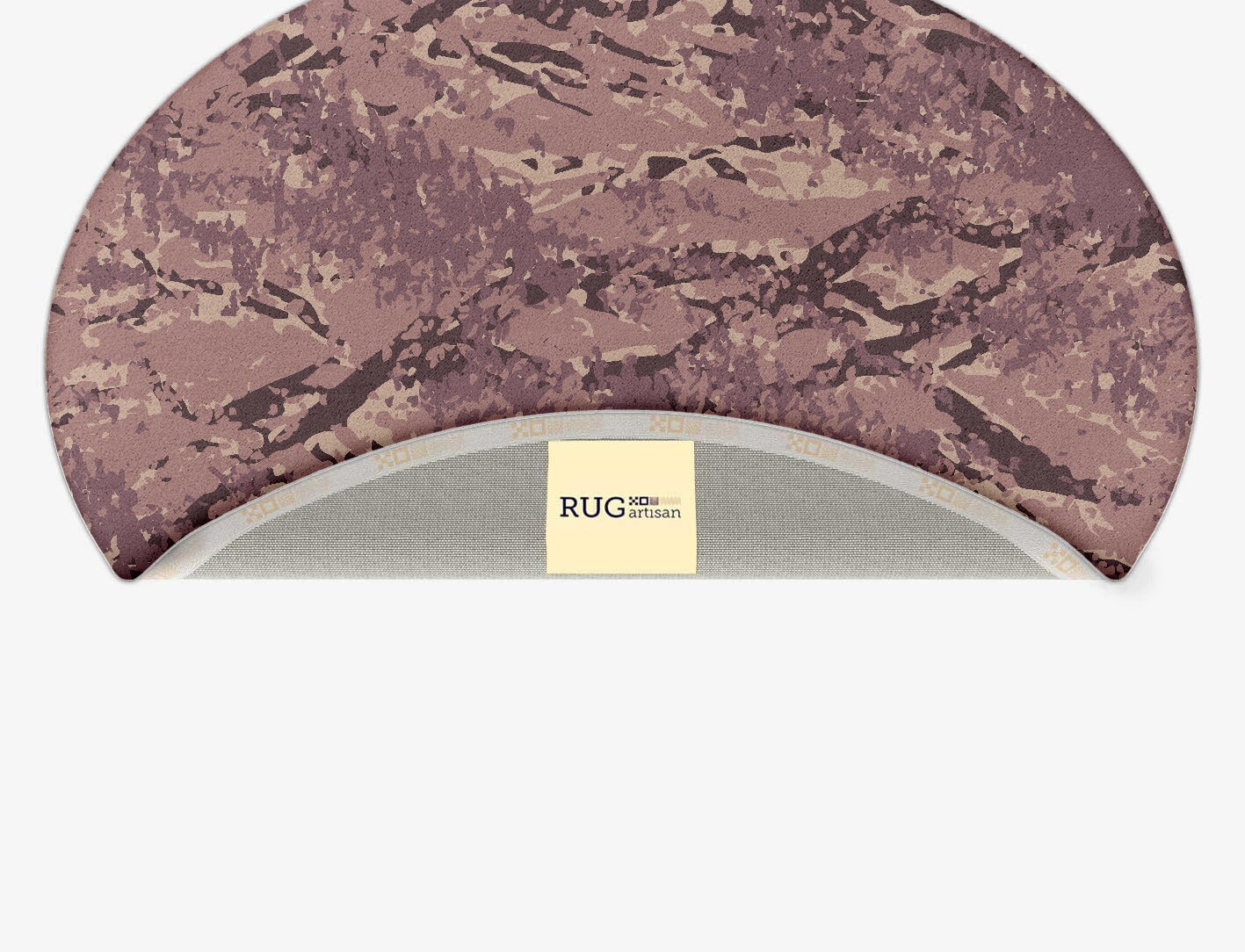 Boughs Surface Art Oval Hand Tufted Pure Wool Custom Rug by Rug Artisan