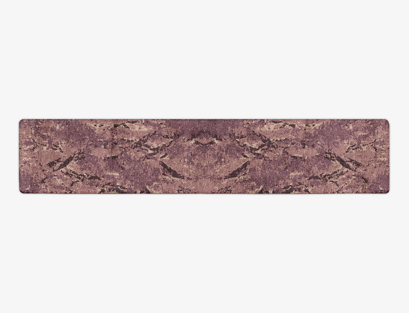 Boughs Surface Art Runner Hand Tufted Bamboo Silk Custom Rug by Rug Artisan